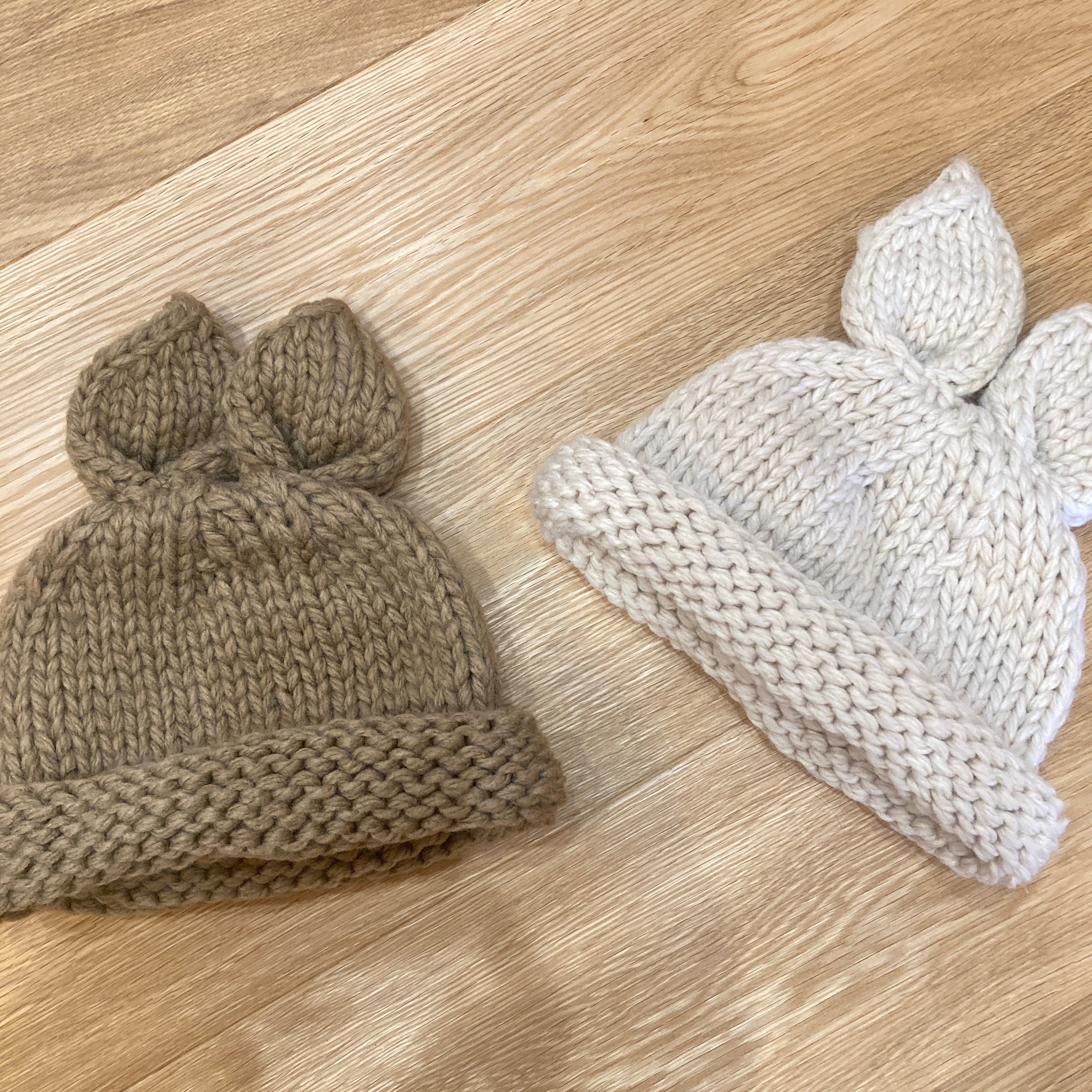 rabbit knit cap