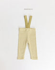 Stripe Suspender Leggings