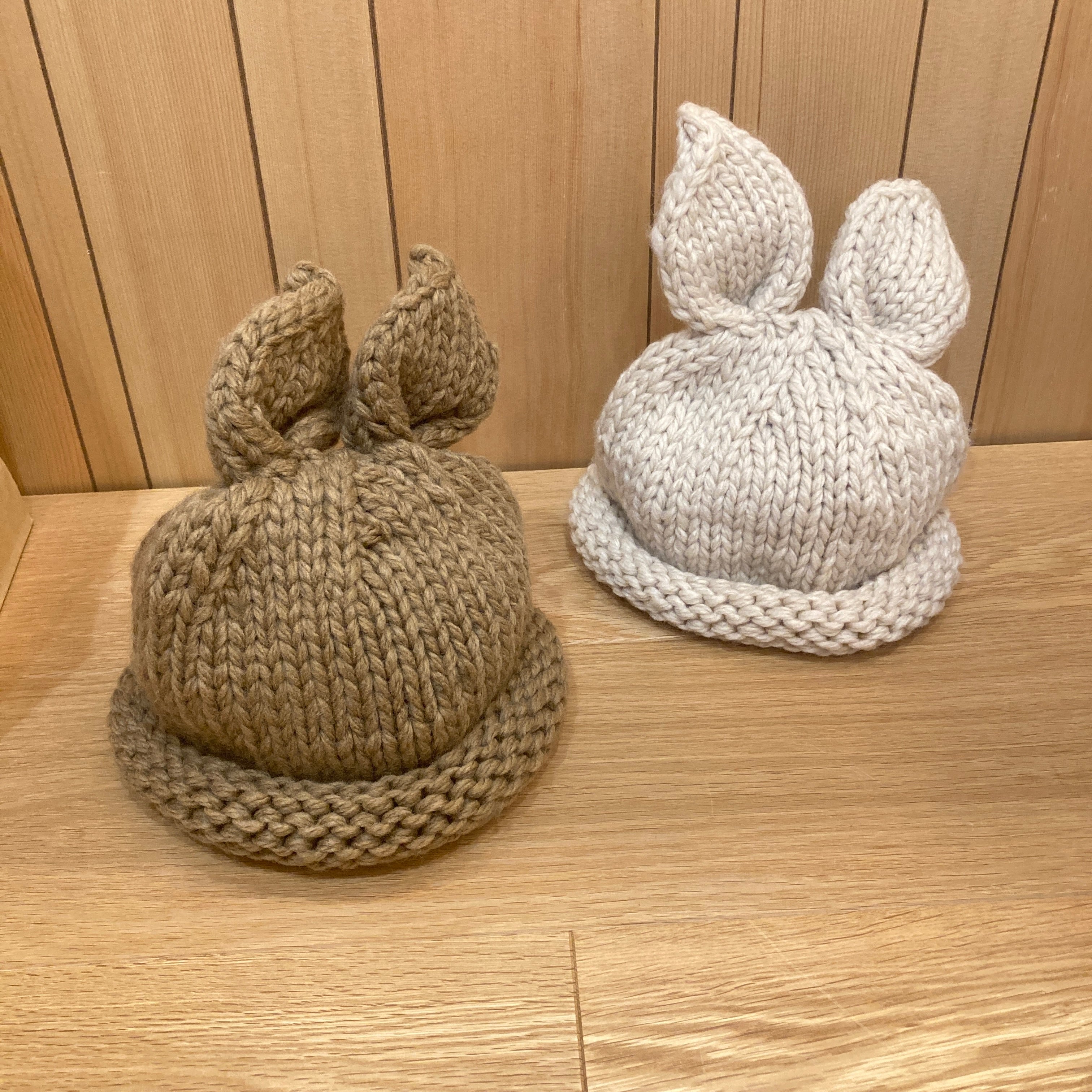 rabbit knit cap