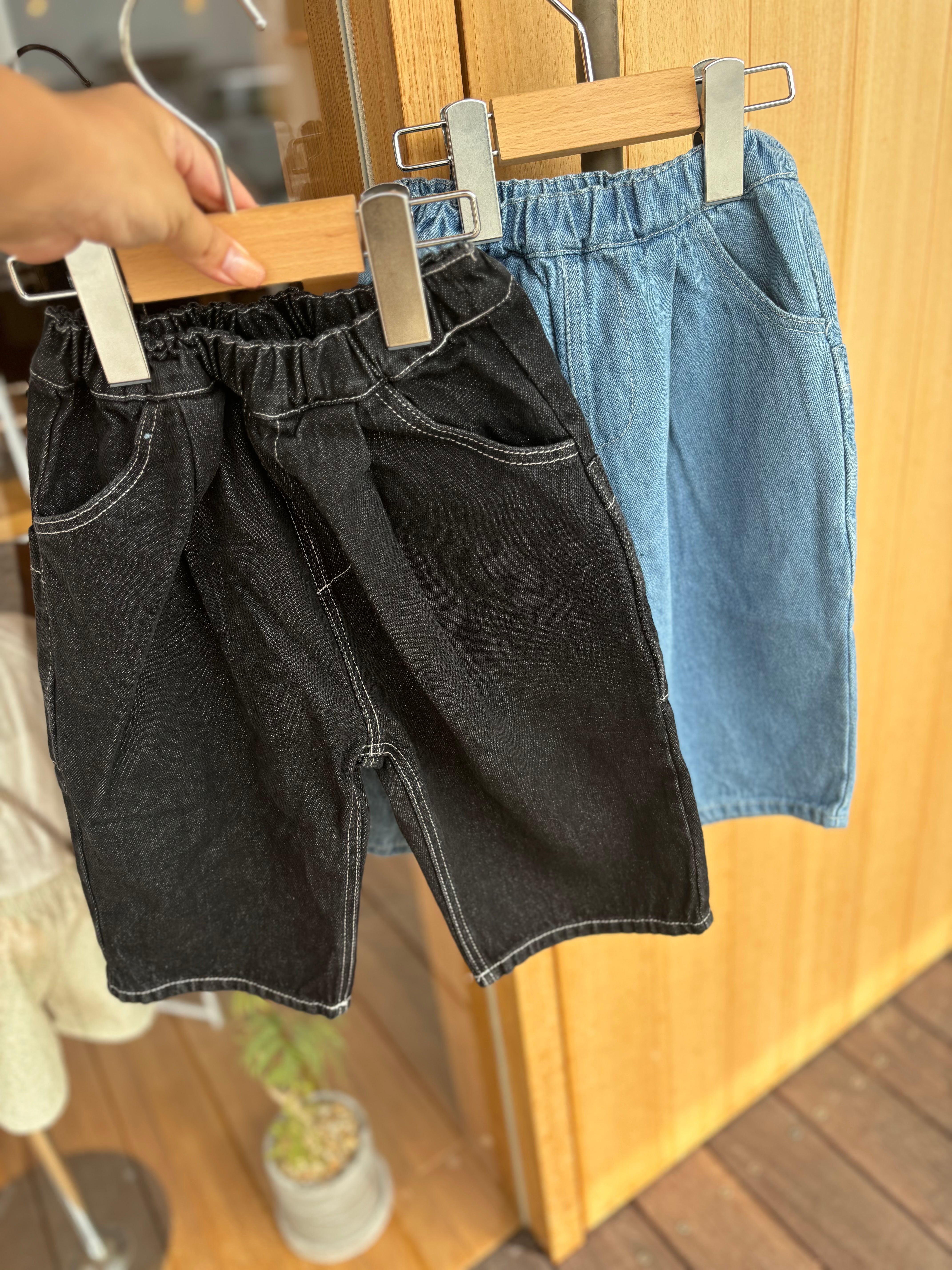 ゆるシルエットのワイドタックパンツ – こどもふく minminmo